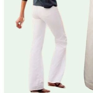 Willi Smith White Boot Cut Pants